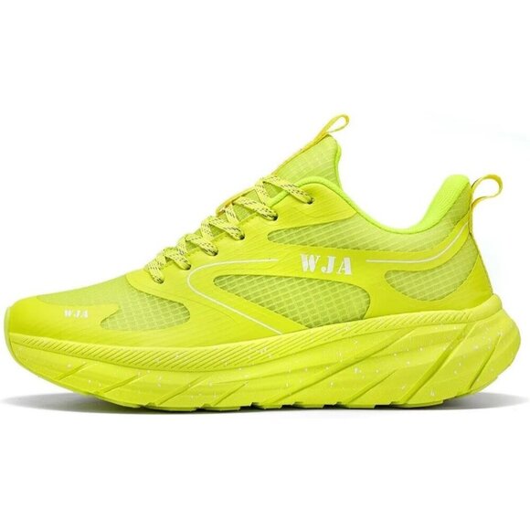 WJA Men's Walking Fashion Athletic Sneakers Comfort Working Gym Mesh Shoes. - Picture 2 of 7